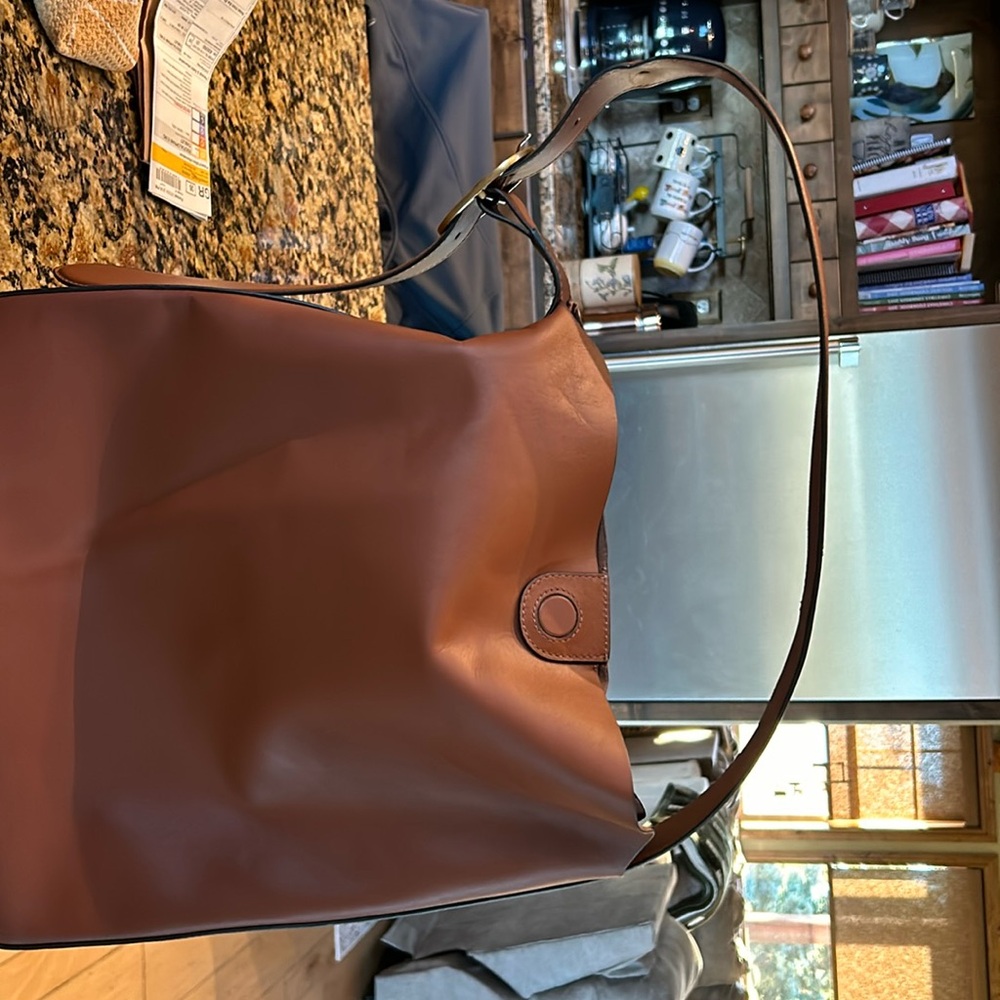 Banana republic bucket bag with adjustable strap